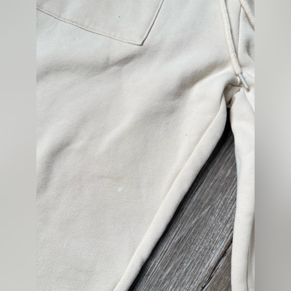 White Fox Offstage Sweatpants Pebble Cream Beige Sweatpants Joggers Size XS S - Picture 7 of 12